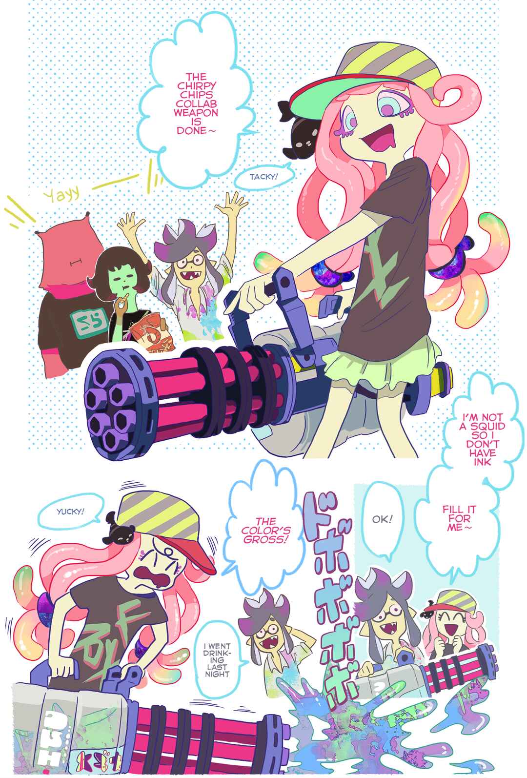 Page 5 Chapter 1 Sorobochis Splatoon Extras