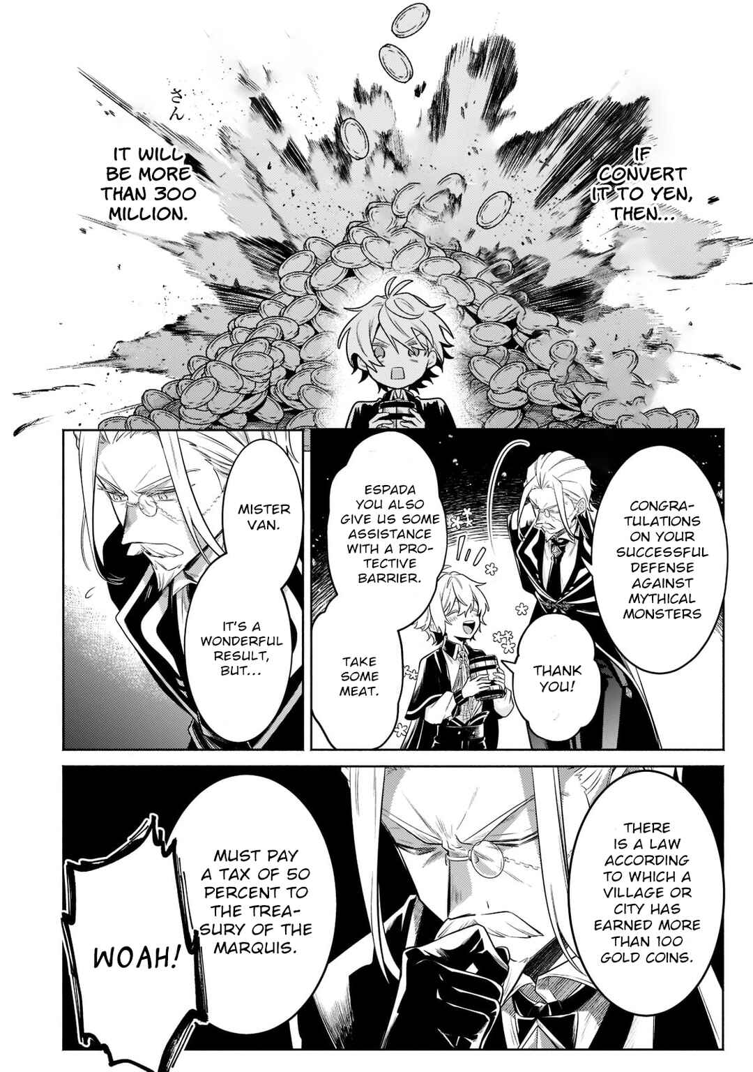 Page 3 Chapter 13.1 Okiraku Ryoushu no Tanoshii Ryouchi Bouei ~Seisan-kei Majutsu de Na mo na Kimura wo Saikyou no Jousai Toshi ni~
