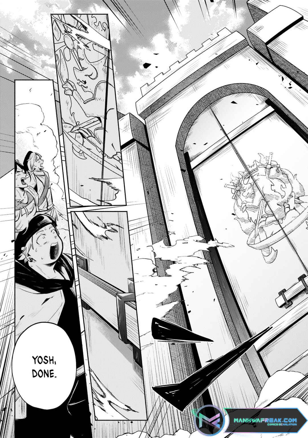 Page 8 Chapter 9 Okiraku Ryoushu no Tanoshii Ryouchi Bouei ~Seisan-kei Majutsu de Na mo na Kimura wo Saikyou no Jousai Toshi ni~