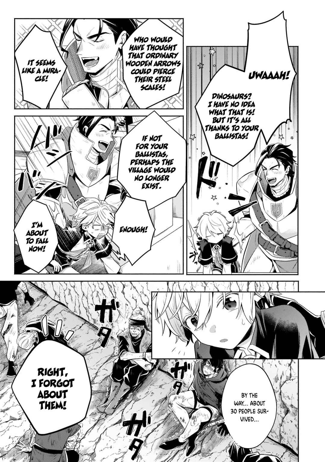 Page 7 Chapter 12.2 Okiraku Ryoushu no Tanoshii Ryouchi Bouei ~Seisan-kei Majutsu de Na mo na Kimura wo Saikyou no Jousai Toshi ni~