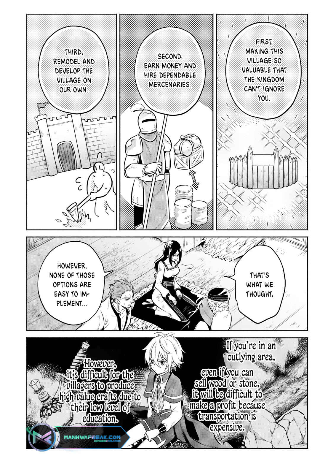 Page 11 Chapter 7 Okiraku Ryoushu no Tanoshii Ryouchi Bouei ~Seisan-kei Majutsu de Na mo na Kimura wo Saikyou no Jousai Toshi ni~