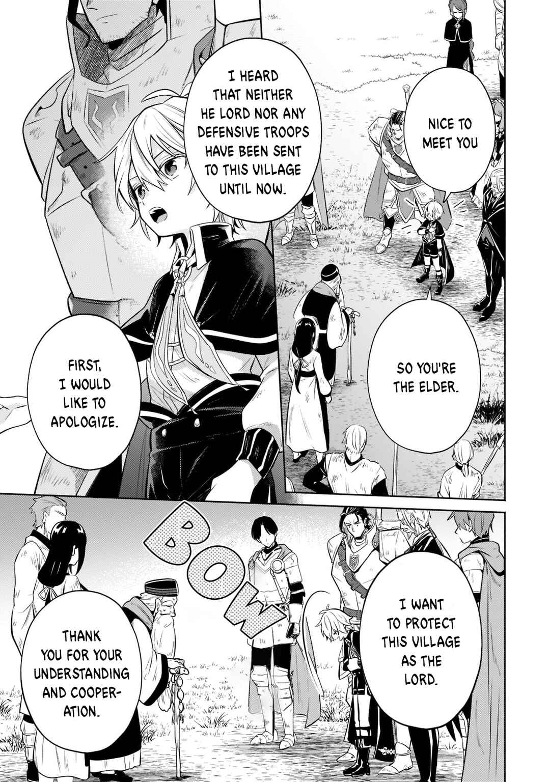 Page 4 Chapter 7 Okiraku Ryoushu no Tanoshii Ryouchi Bouei ~Seisan-kei Majutsu de Na mo na Kimura wo Saikyou no Jousai Toshi ni~