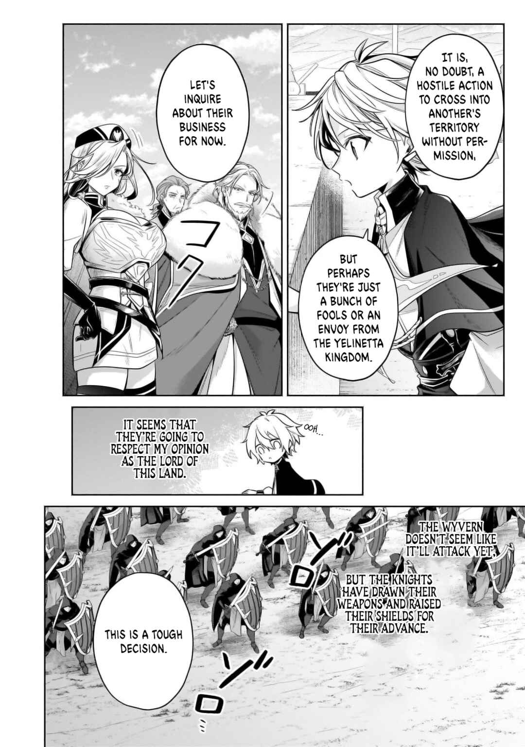 Page 13 Chapter 35.1 Okiraku Ryoushu no Tanoshii Ryouchi Bouei ~Seisan-kei Majutsu de Na mo na Kimura wo Saikyou no Jousai Toshi ni~