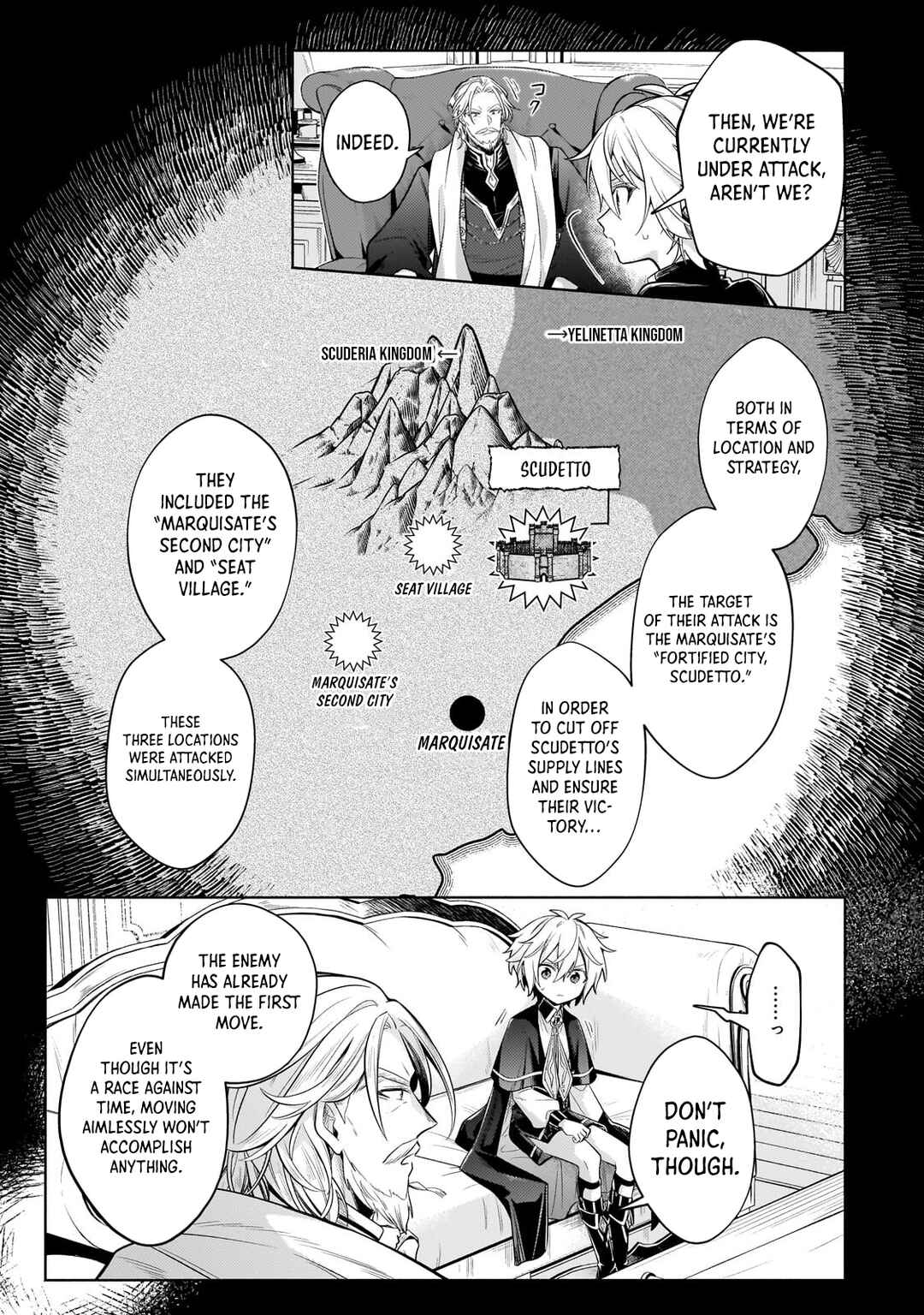 Page 8 Chapter 36.1 Okiraku Ryoushu no Tanoshii Ryouchi Bouei ~Seisan-kei Majutsu de Na mo na Kimura wo Saikyou no Jousai Toshi ni~