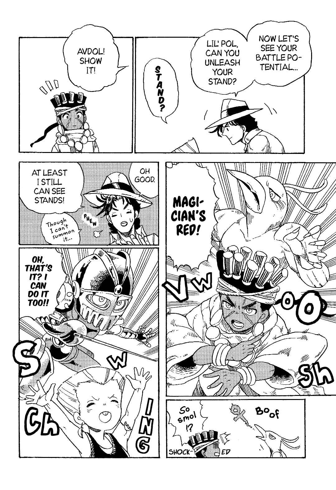 Page 11 Chapter Unknown_f12c JoJos Bizarre Adventure - Stardust Babies (Doujinshi)
