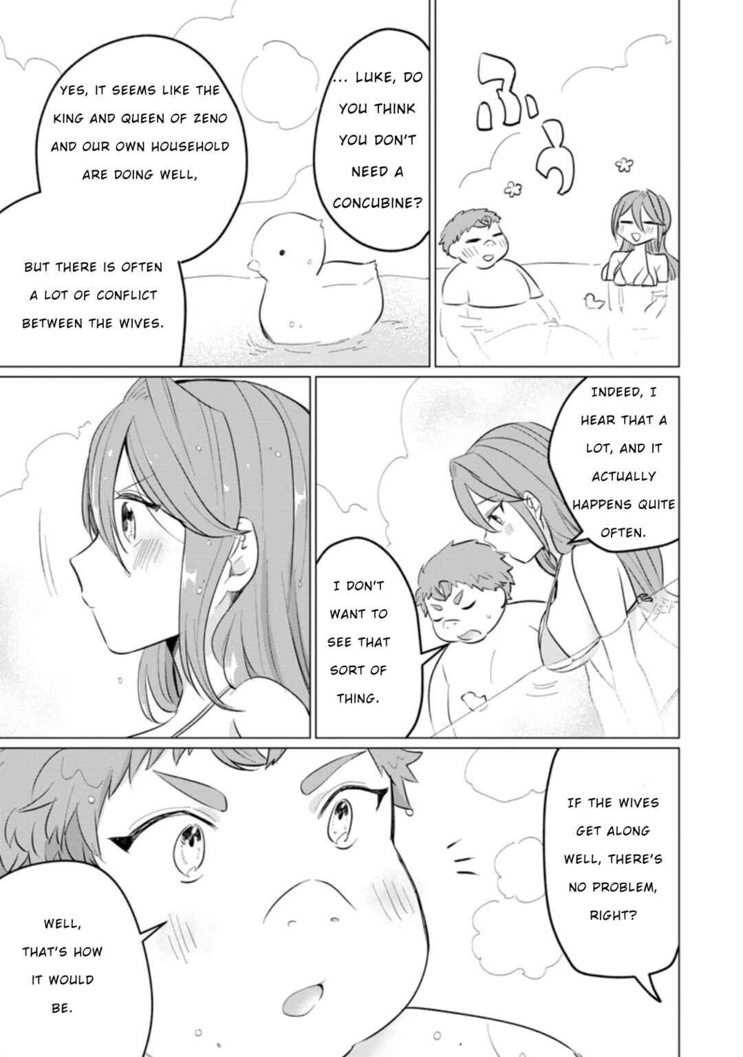 Page 19 Chapter 15 Tensei Saki ga Zannen Ouji Datta Ken ~Ima wa Fukkin 1-kai mo Dekinai kedo Yasete Isekai Sukuimasu~