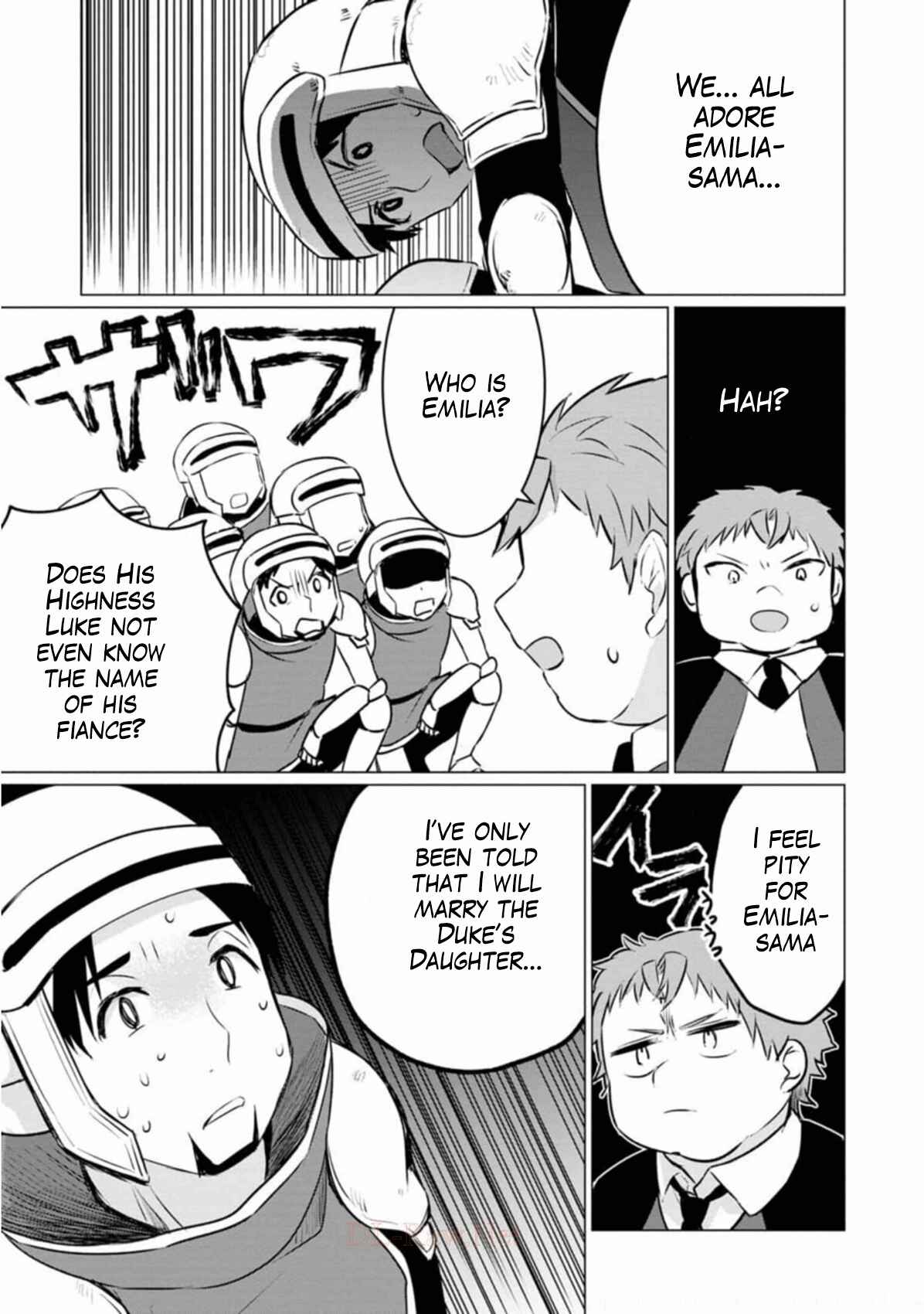 Page 8 Chapter 5 Tensei Saki ga Zannen Ouji Datta Ken ~Ima wa Fukkin 1-kai mo Dekinai kedo Yasete Isekai Sukuimasu~
