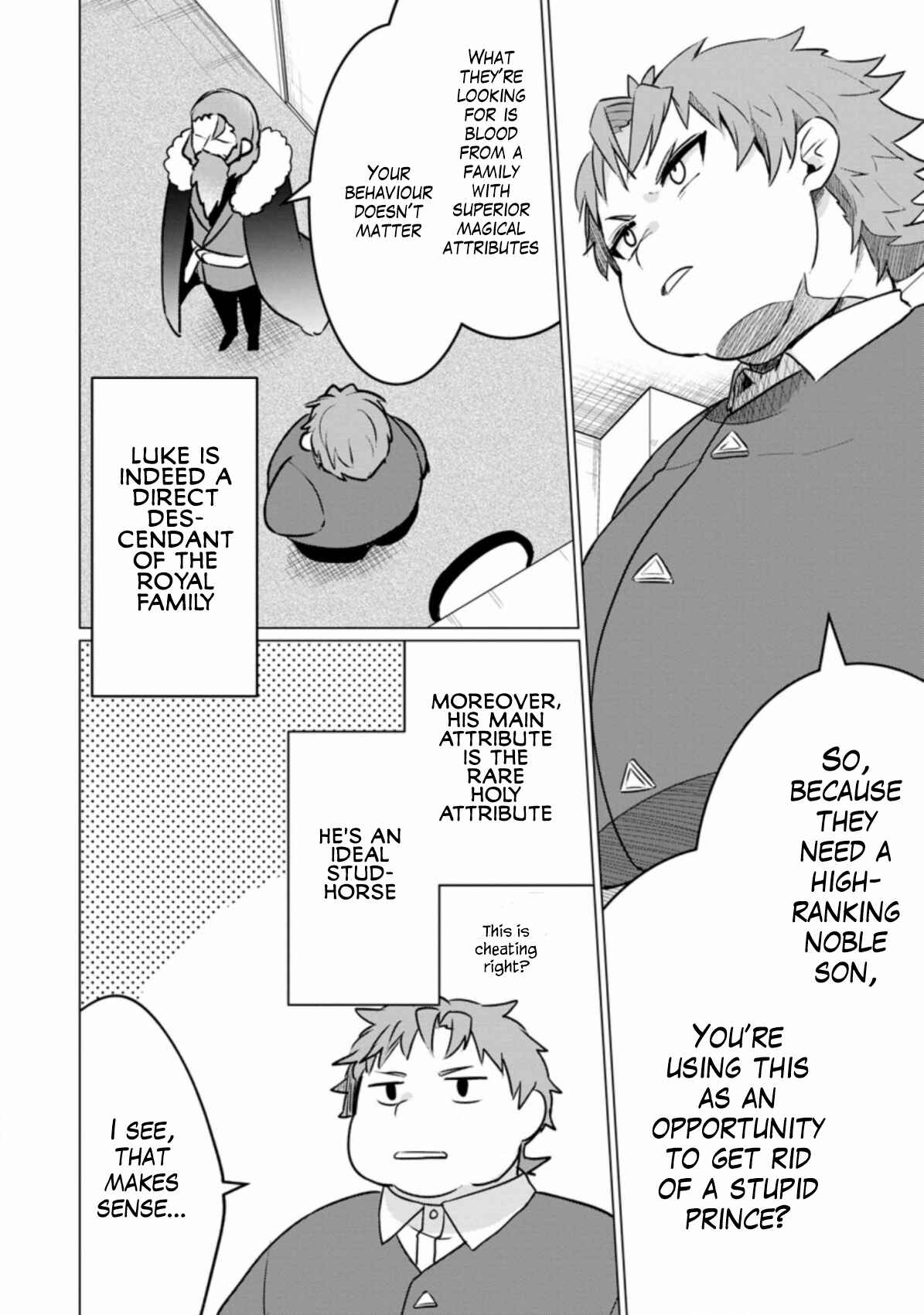 Page 7 Chapter 3 Tensei Saki ga Zannen Ouji Datta Ken ~Ima wa Fukkin 1-kai mo Dekinai kedo Yasete Isekai Sukuimasu~