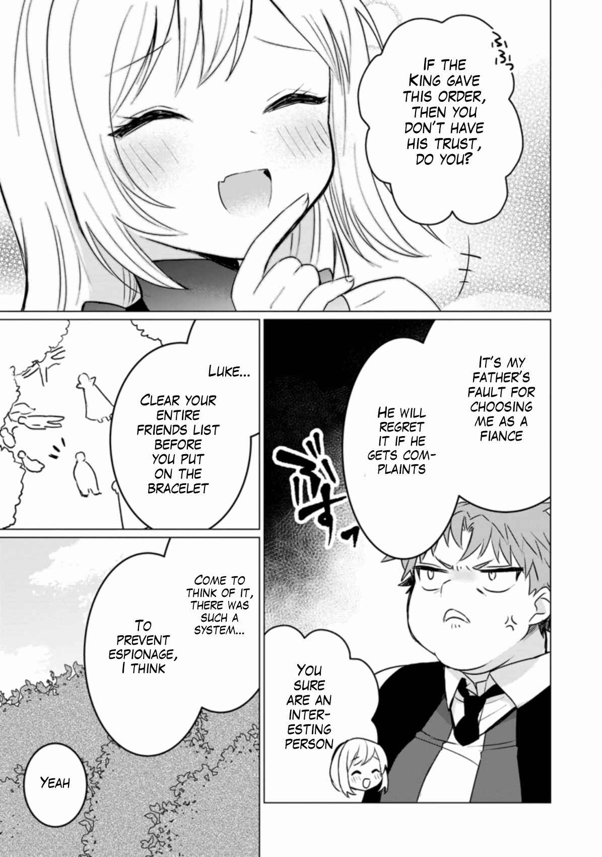 Page 28 Chapter 4 Tensei Saki ga Zannen Ouji Datta Ken ~Ima wa Fukkin 1-kai mo Dekinai kedo Yasete Isekai Sukuimasu~