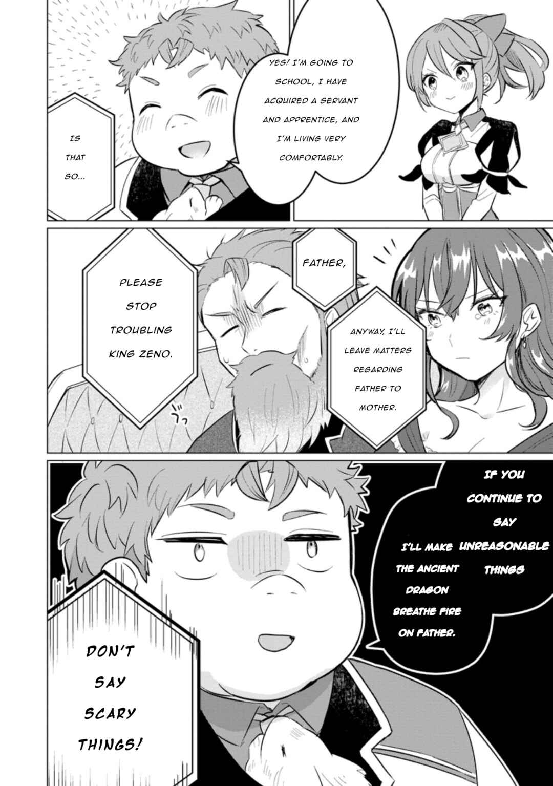 Page 9 Chapter 14.3 Tensei Saki ga Zannen Ouji Datta Ken ~Ima wa Fukkin 1-kai mo Dekinai kedo Yasete Isekai Sukuimasu~