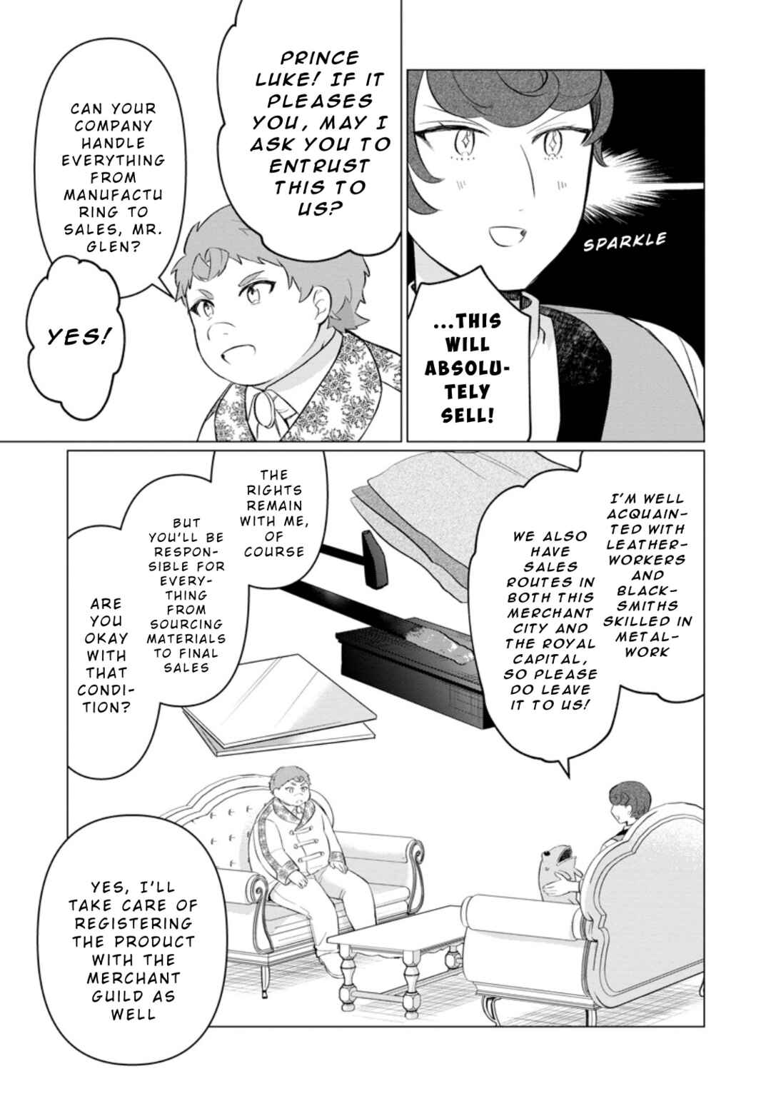Page 23 Chapter 30 Tensei Saki ga Zannen Ouji Datta Ken ~Ima wa Fukkin 1-kai mo Dekinai kedo Yasete Isekai Sukuimasu~