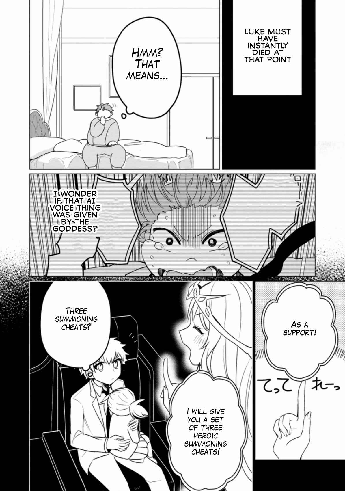 Page 9 Chapter 2 Tensei Saki ga Zannen Ouji Datta Ken ~Ima wa Fukkin 1-kai mo Dekinai kedo Yasete Isekai Sukuimasu~