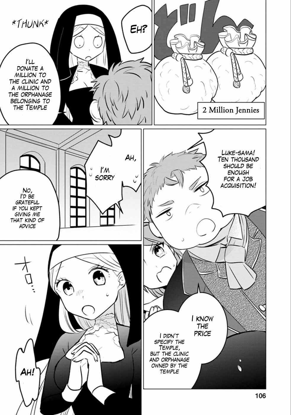 Page 9 Chapter 9 Tensei Saki ga Zannen Ouji Datta Ken ~Ima wa Fukkin 1-kai mo Dekinai kedo Yasete Isekai Sukuimasu~