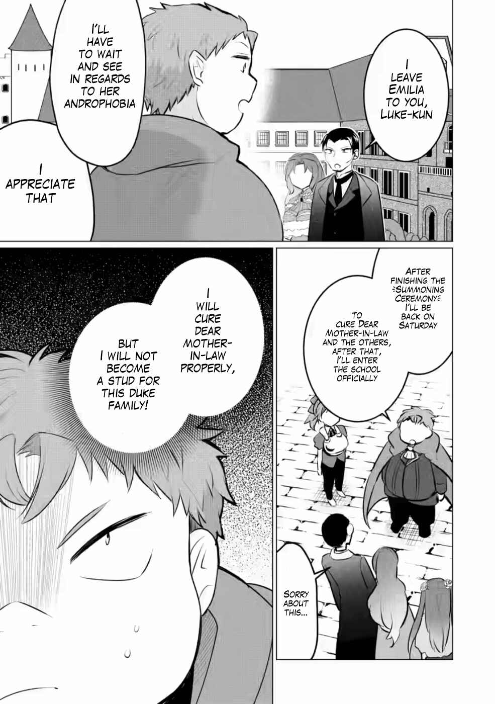 Page 4 Chapter 8 Tensei Saki ga Zannen Ouji Datta Ken ~Ima wa Fukkin 1-kai mo Dekinai kedo Yasete Isekai Sukuimasu~