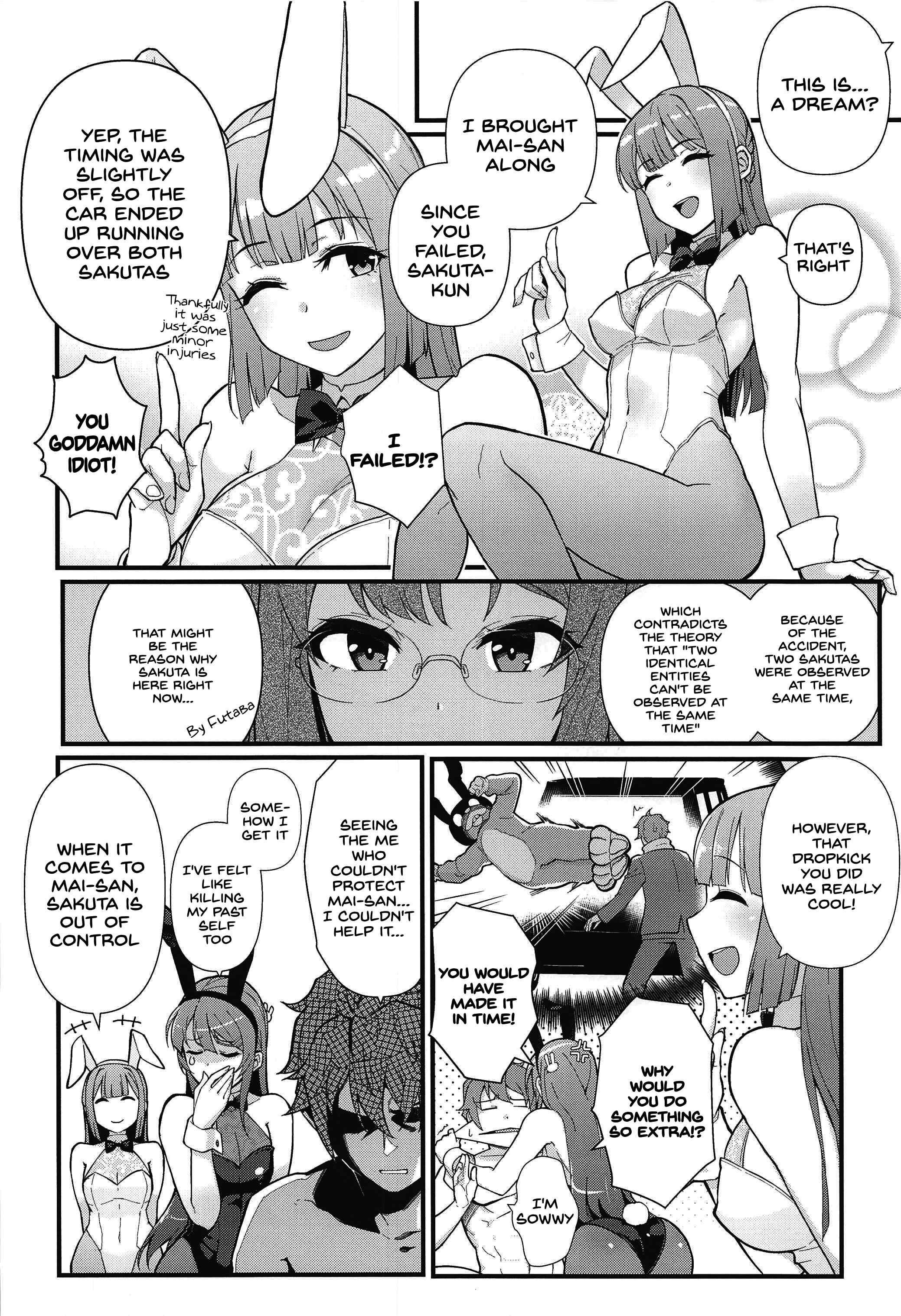Page 5 Chapter Unknown_1612 Seishun Buta Yarou wa Bunny Girl Senpai no Yume o Minai - Lucid Dream (Doujinshi)