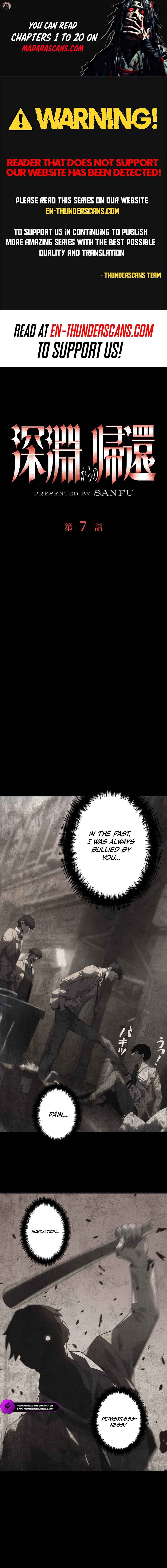 Page 1 Chapter 7 Return From the Abyss