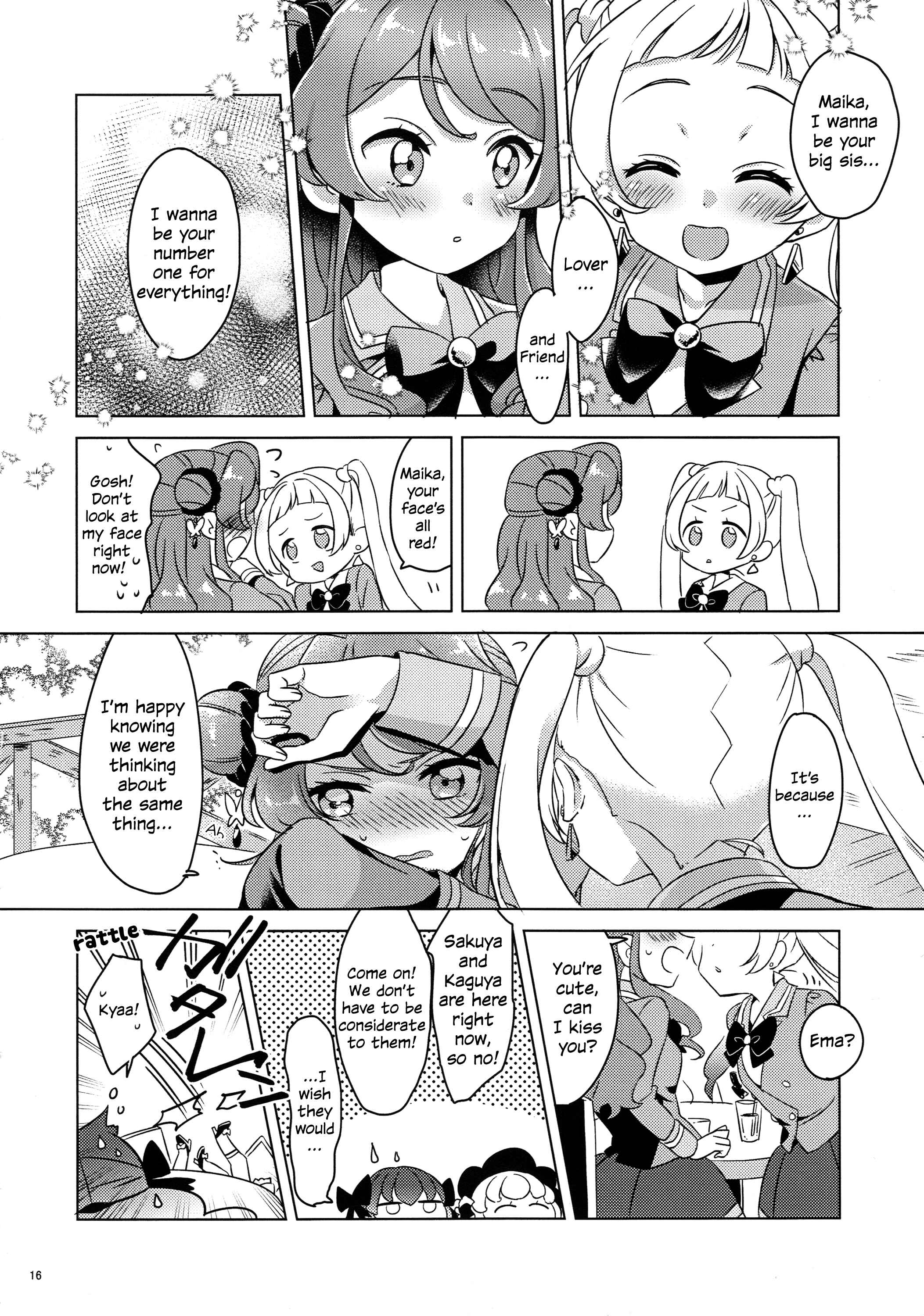 Page 15 Chapter Unknown_4455 Aikatsu Friends! - Koneko no Yakimochi (Doujinshi)