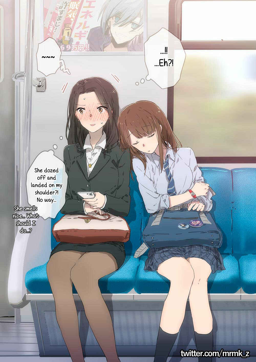 Page 2 Chapter Unknown_8739 A Sleepy(?) JK Resting on an OL on the Train