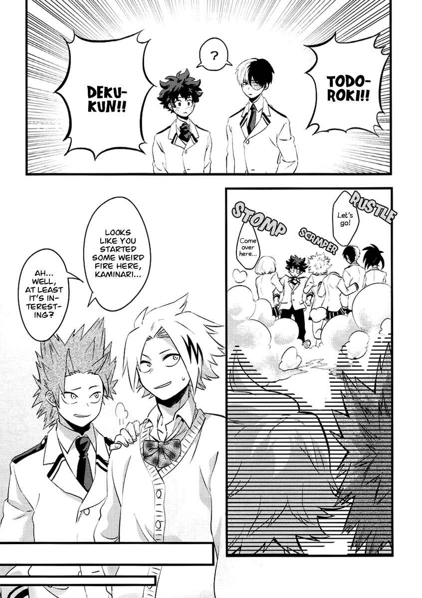 Page 9 Chapter Unknown_bd64 Boku no Hero Academia - Hana wa Mitsu Yori Amaku (Doujinshi)
