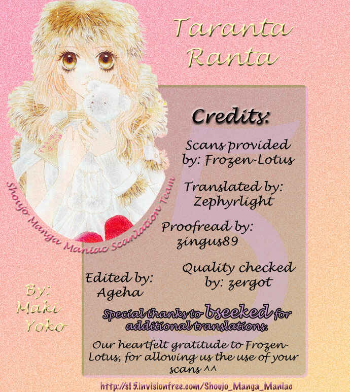 Page 1 Chapter 5 Taranta Ranta