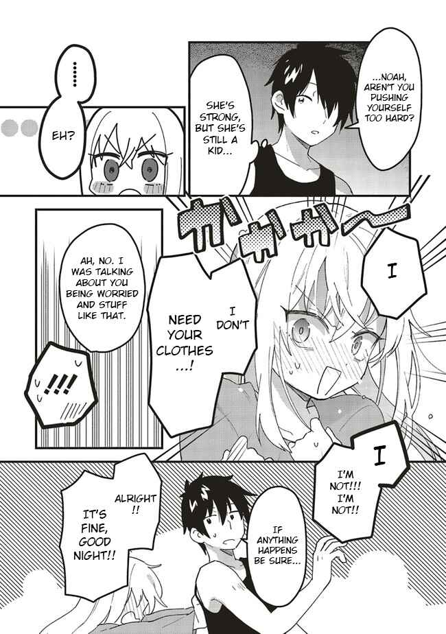 Page 9 Chapter 4.1 Tensei Kenja wa Musume to Kurasu