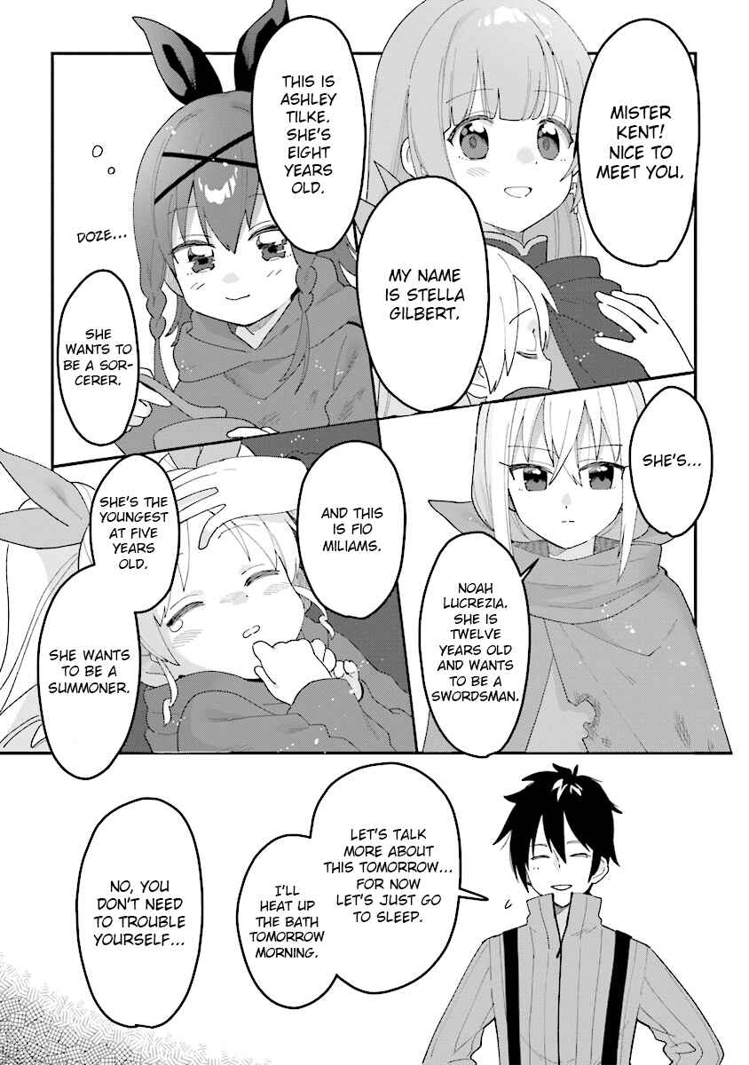 Page 8 Chapter 1.3 Tensei Kenja wa Musume to Kurasu