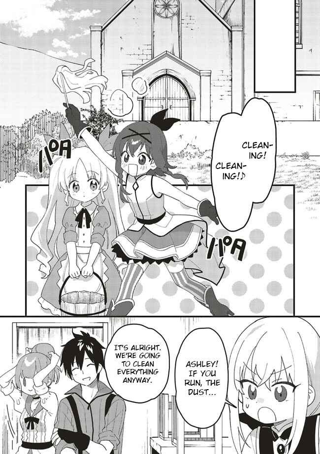 Page 3 Chapter 4.2 Tensei Kenja wa Musume to Kurasu
