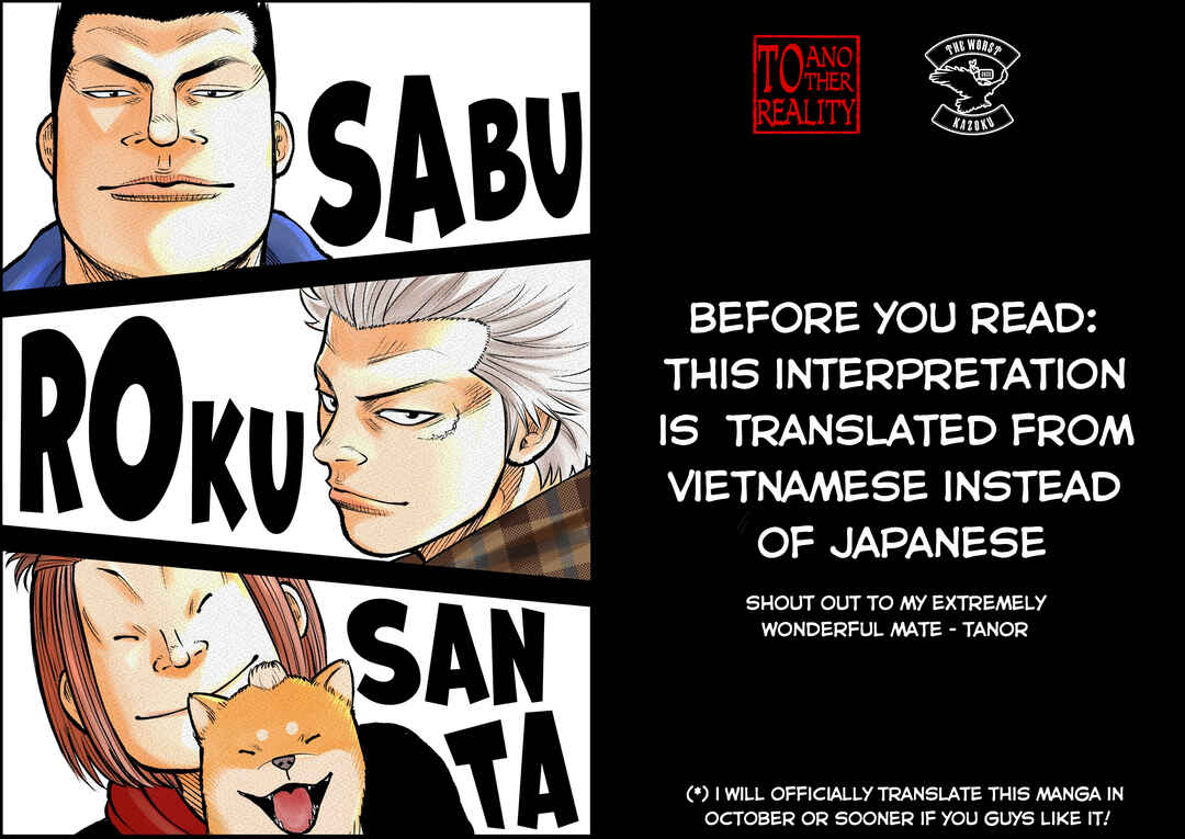 Page 1 Chapter 2 WORST Gaiden Saburoku Santa Namonaki Karasu-tachi