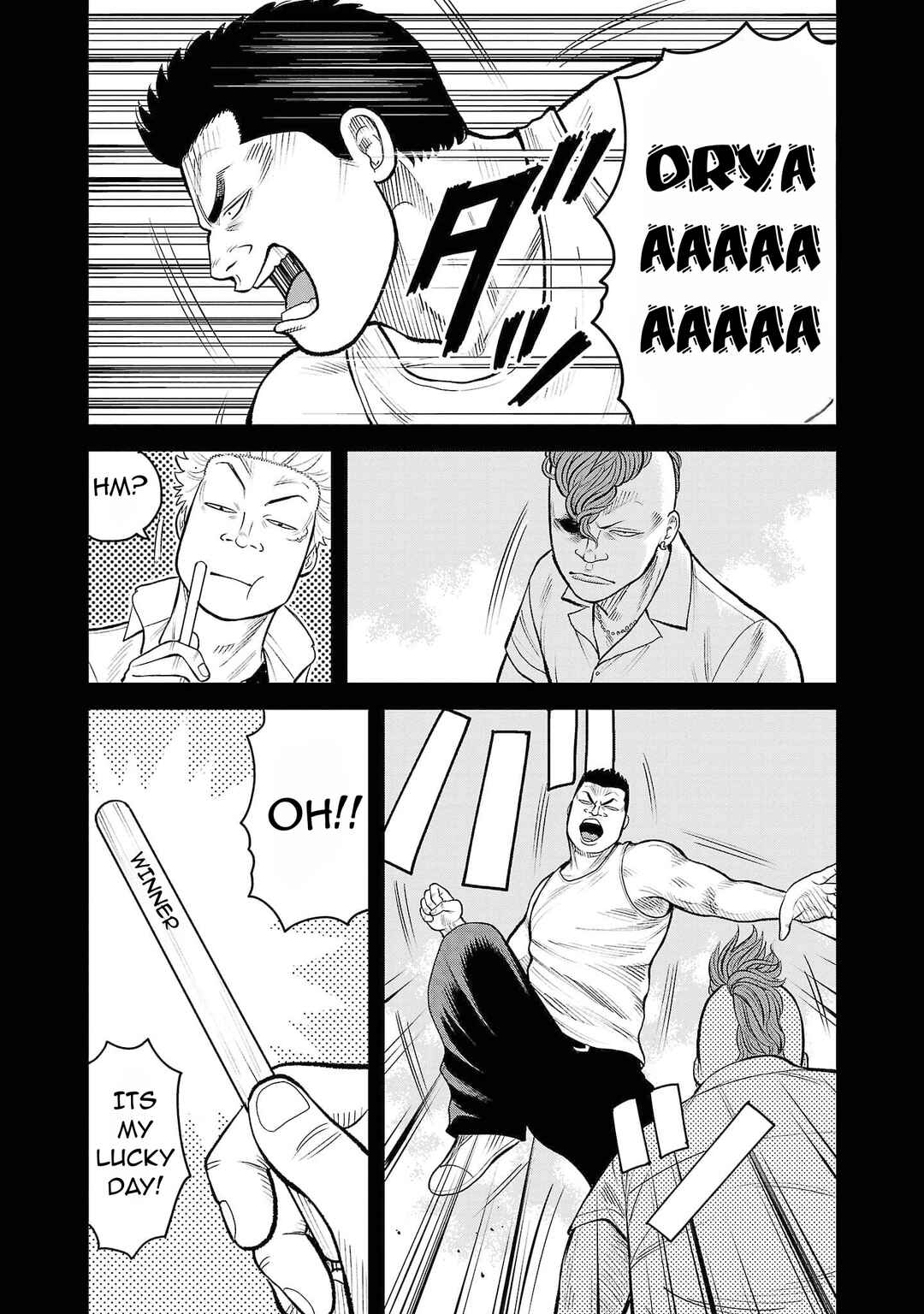 Page 8 Chapter 3 WORST Gaiden Saburoku Santa Namonaki Karasu-tachi