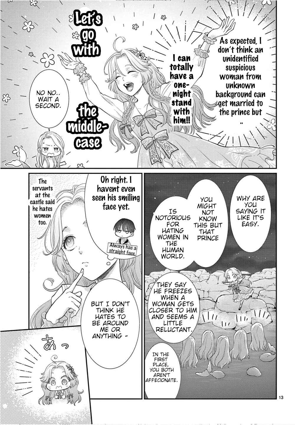 Page 14 Chapter 1 The Reincarnated Little Mermaid Does Not Want to Disappear as Foam
