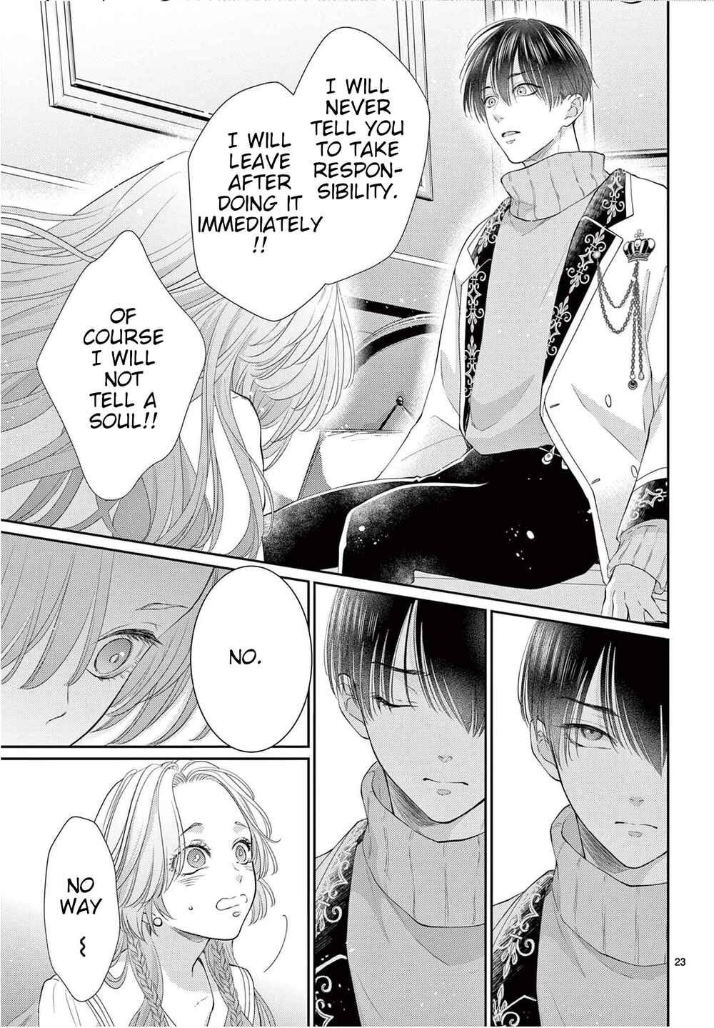 Page 24 Chapter 1 The Reincarnated Little Mermaid Does Not Want to Disappear as Foam