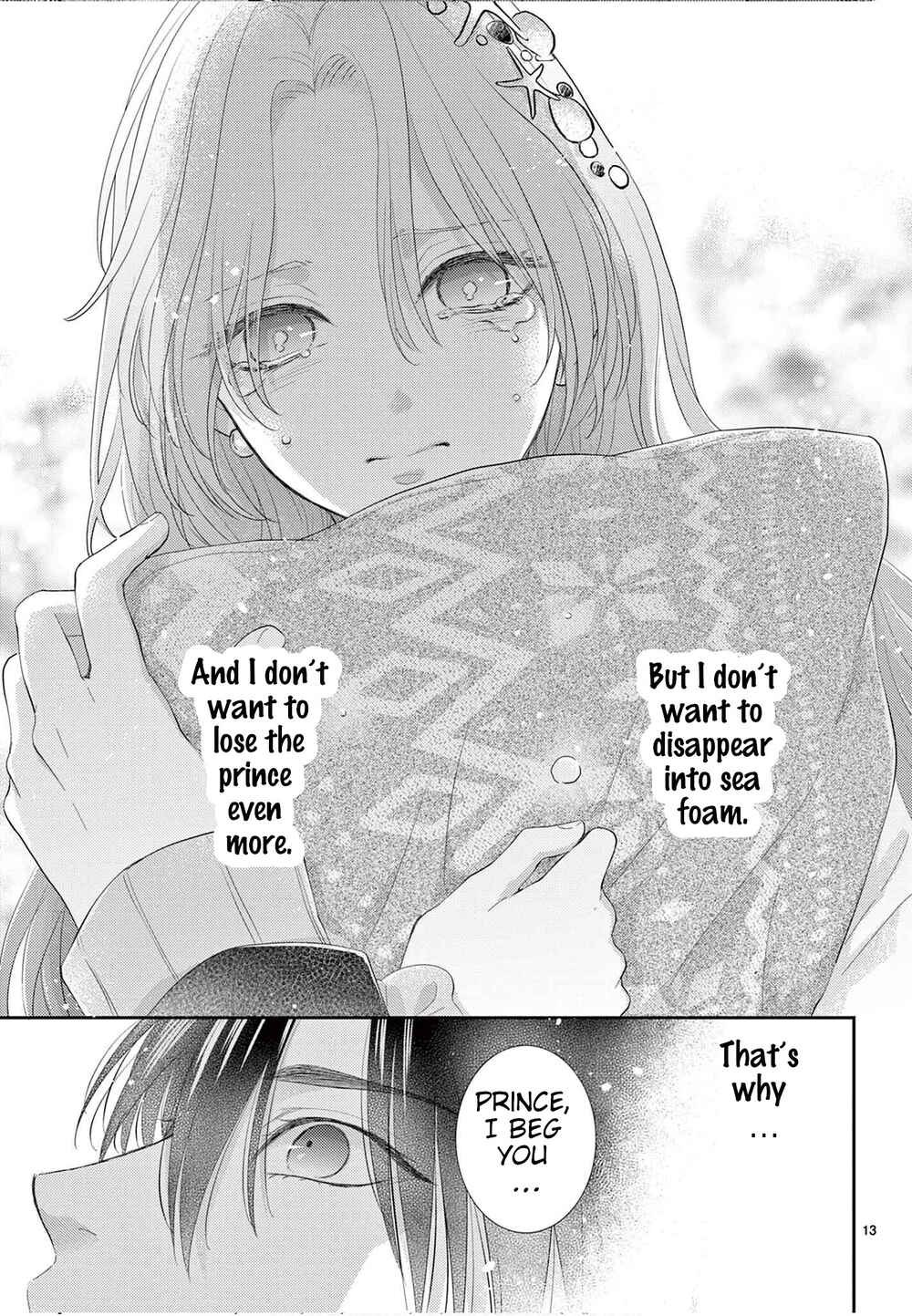 Page 13 Chapter 2 The Reincarnated Little Mermaid Does Not Want to Disappear as Foam