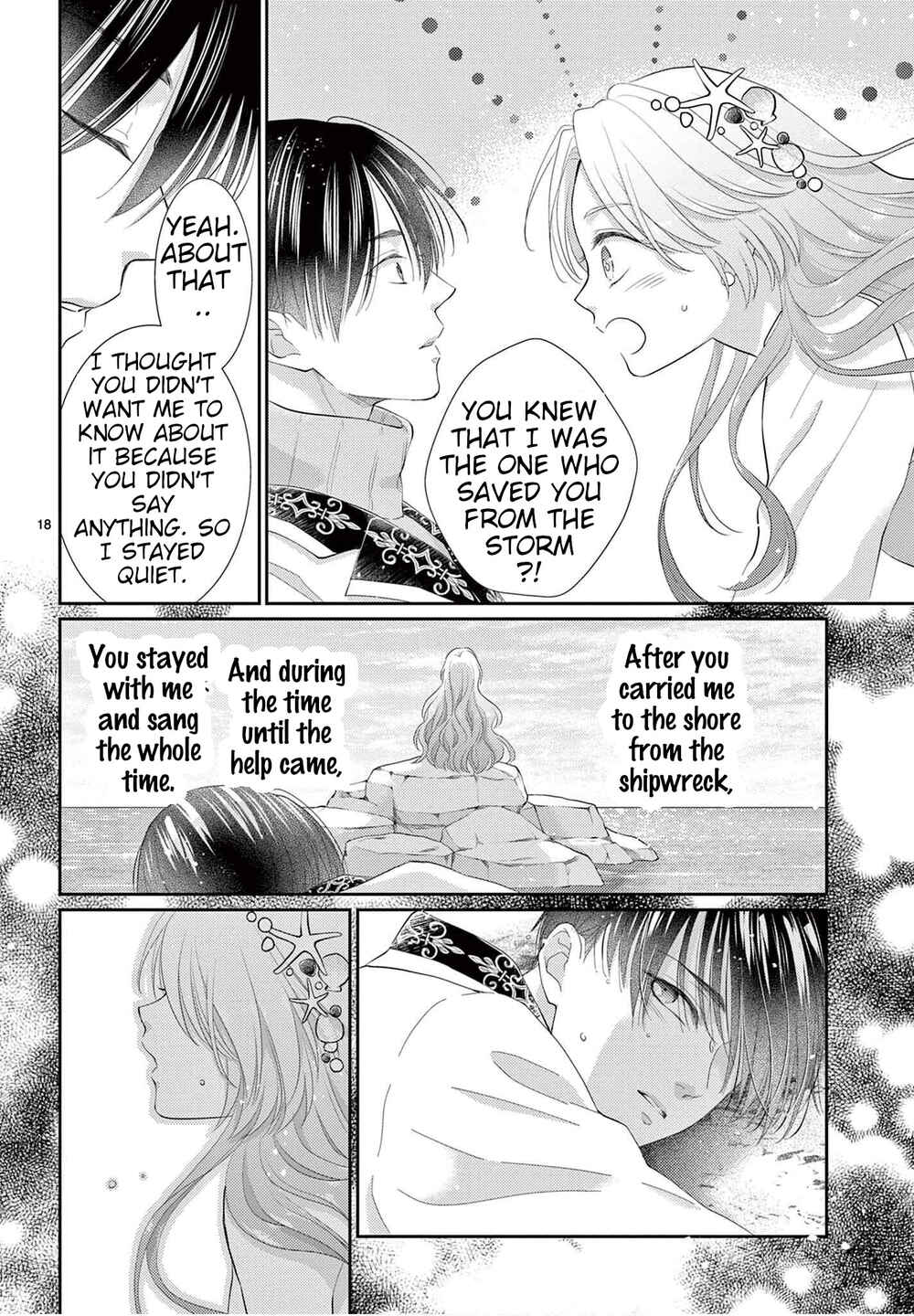 Page 18 Chapter 2 The Reincarnated Little Mermaid Does Not Want to Disappear as Foam