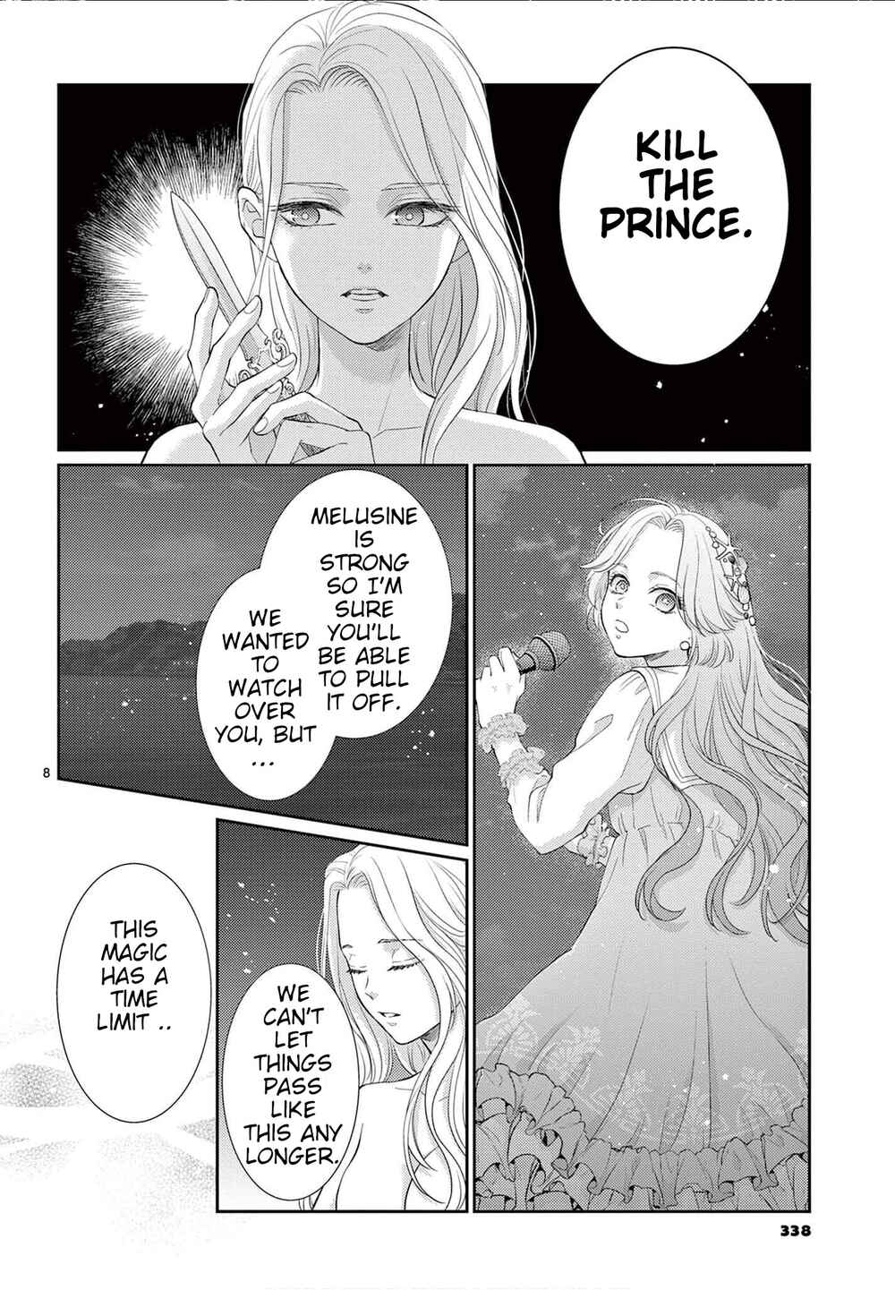 Page 8 Chapter 2 The Reincarnated Little Mermaid Does Not Want to Disappear as Foam