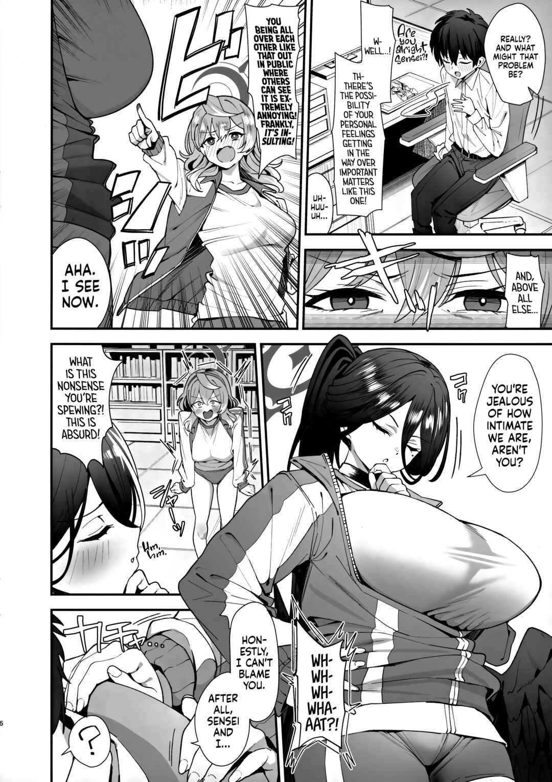 Page 6 Chapter Unknown_7b3f Blue Archive -  Sensei! What Is the Meaning of This?!