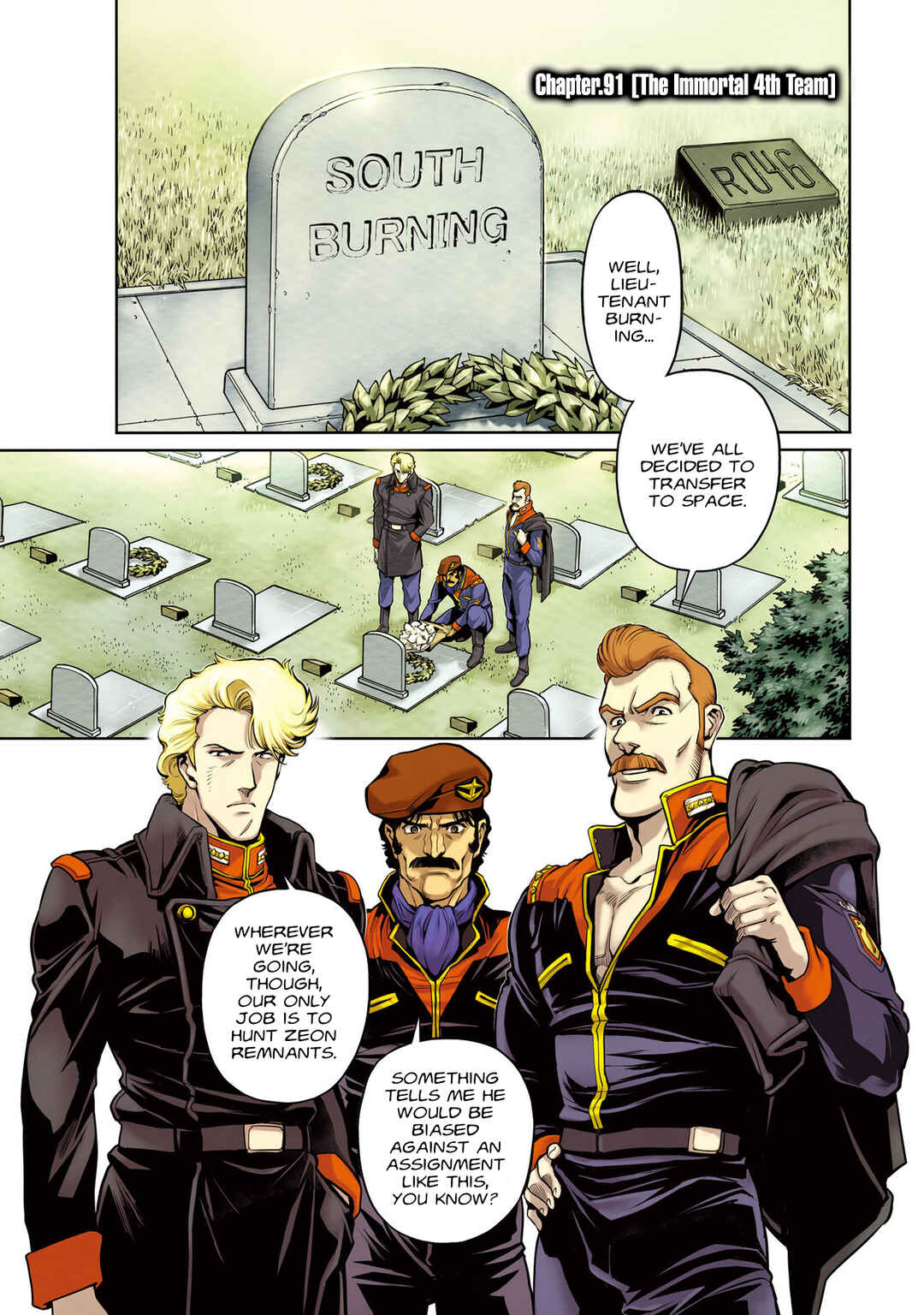 Page 3 Chapter 91 Mobile Suit Gundam 0083 REBELLION