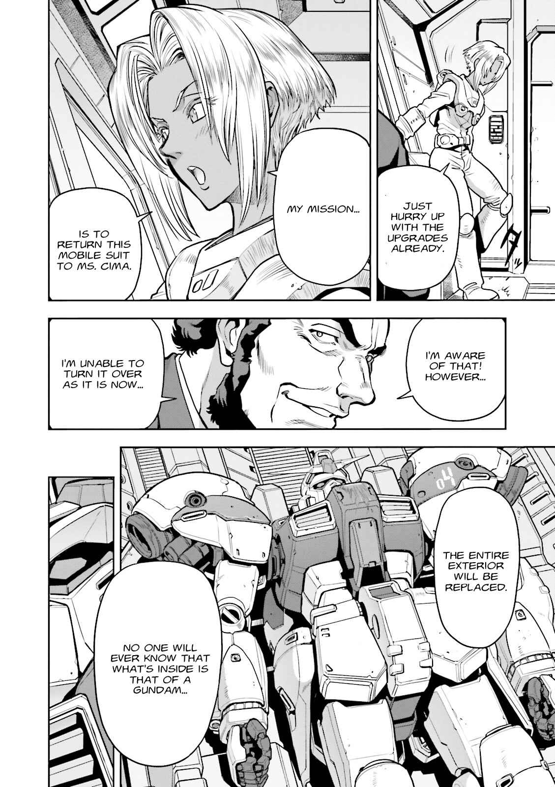 Page 12 Chapter 37 Mobile Suit Gundam 0083 REBELLION