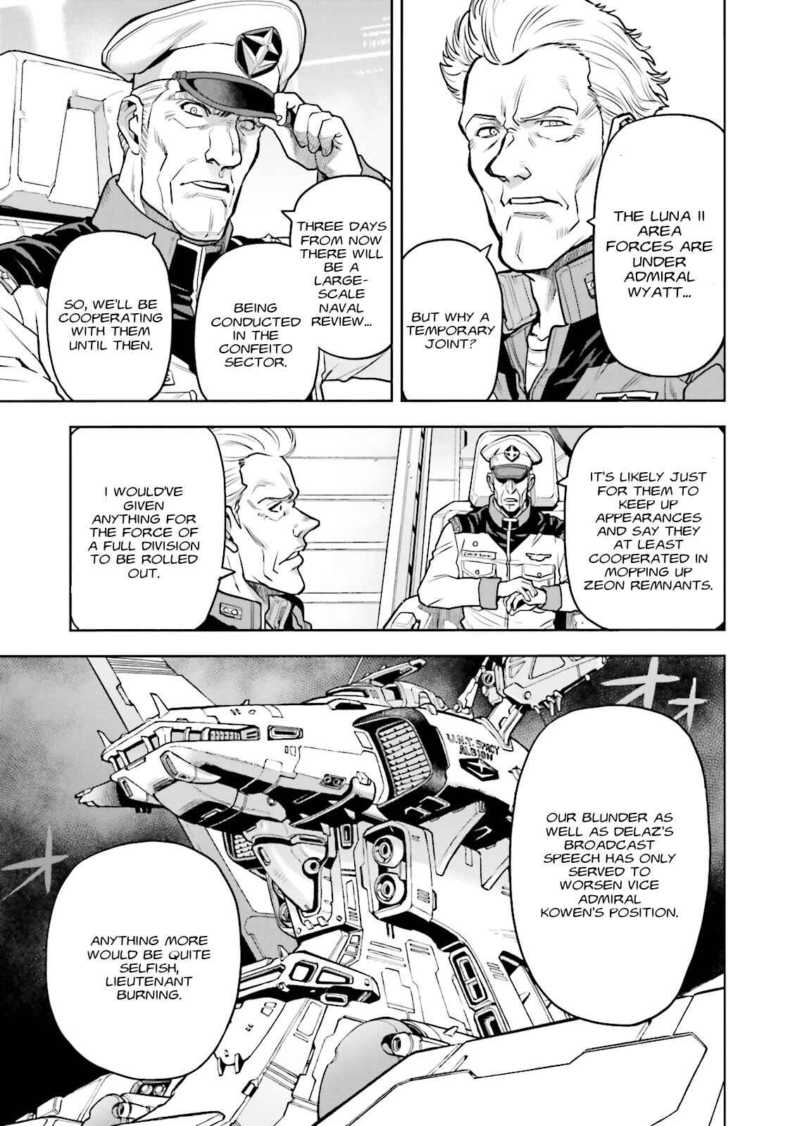 Page 15 Chapter 37 Mobile Suit Gundam 0083 REBELLION