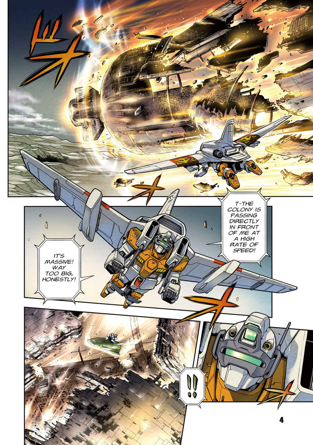 Page 4 Chapter 85 Mobile Suit Gundam 0083 REBELLION