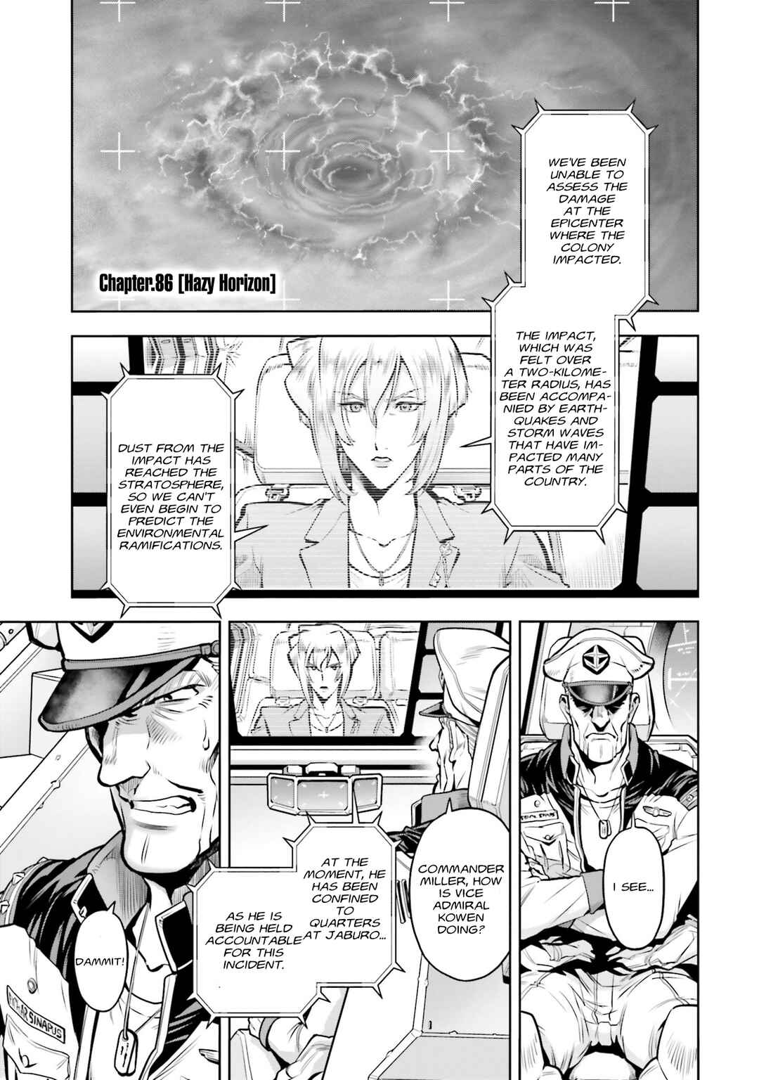 Page 1 Chapter 86 Mobile Suit Gundam 0083 REBELLION