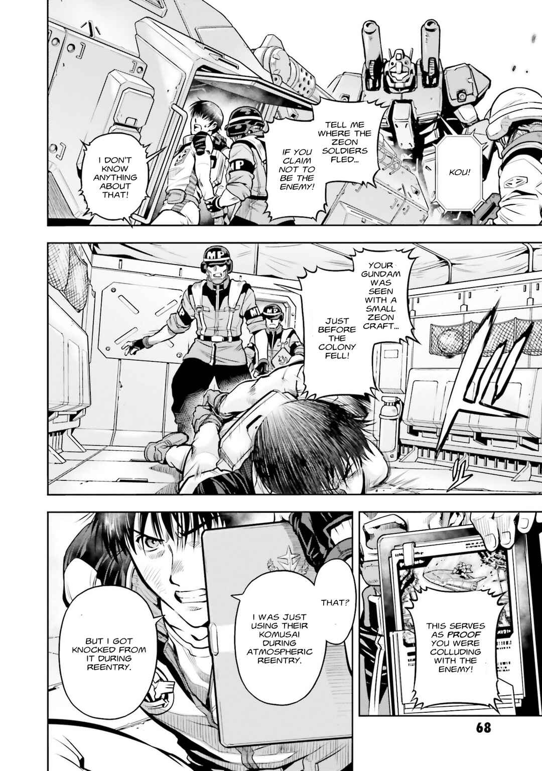 Page 3 Chapter 87 Mobile Suit Gundam 0083 REBELLION