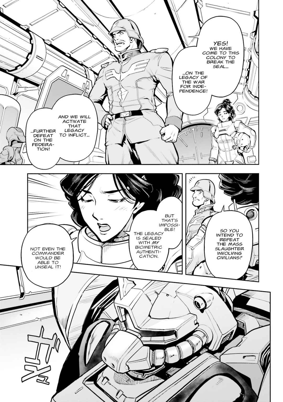 Page 13 Chapter 100 Mobile Suit Gundam 0083 REBELLION