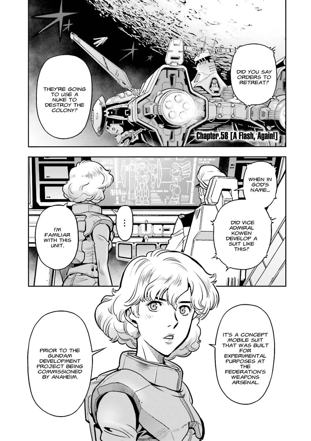 Page 2 Chapter 58 Mobile Suit Gundam 0083 REBELLION