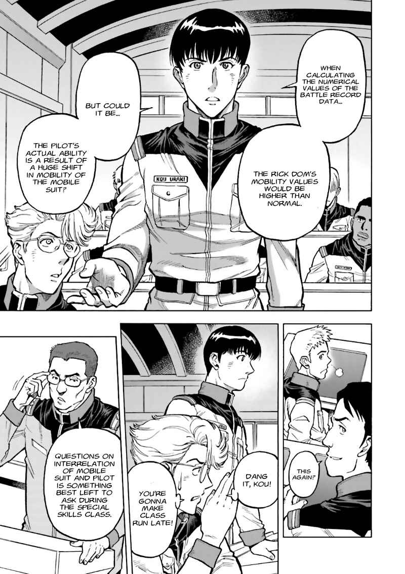 Page 13 Chapter 1 Mobile Suit Gundam 0083 REBELLION