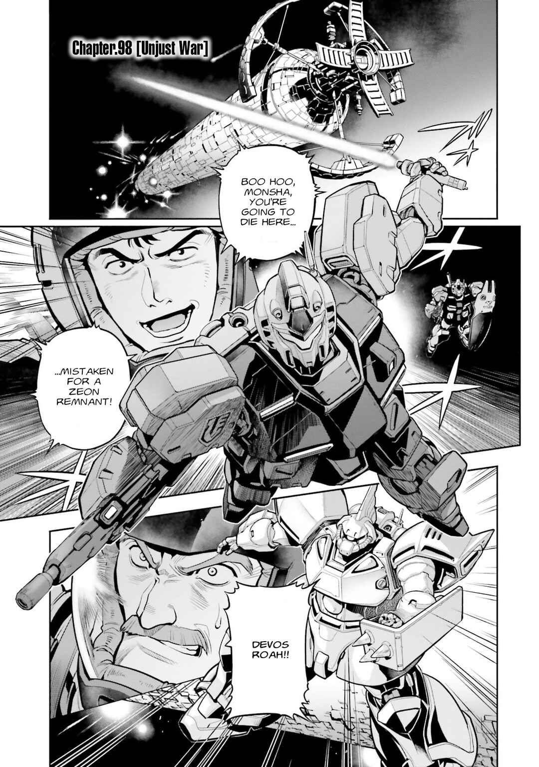 Page 2 Chapter 98 Mobile Suit Gundam 0083 REBELLION