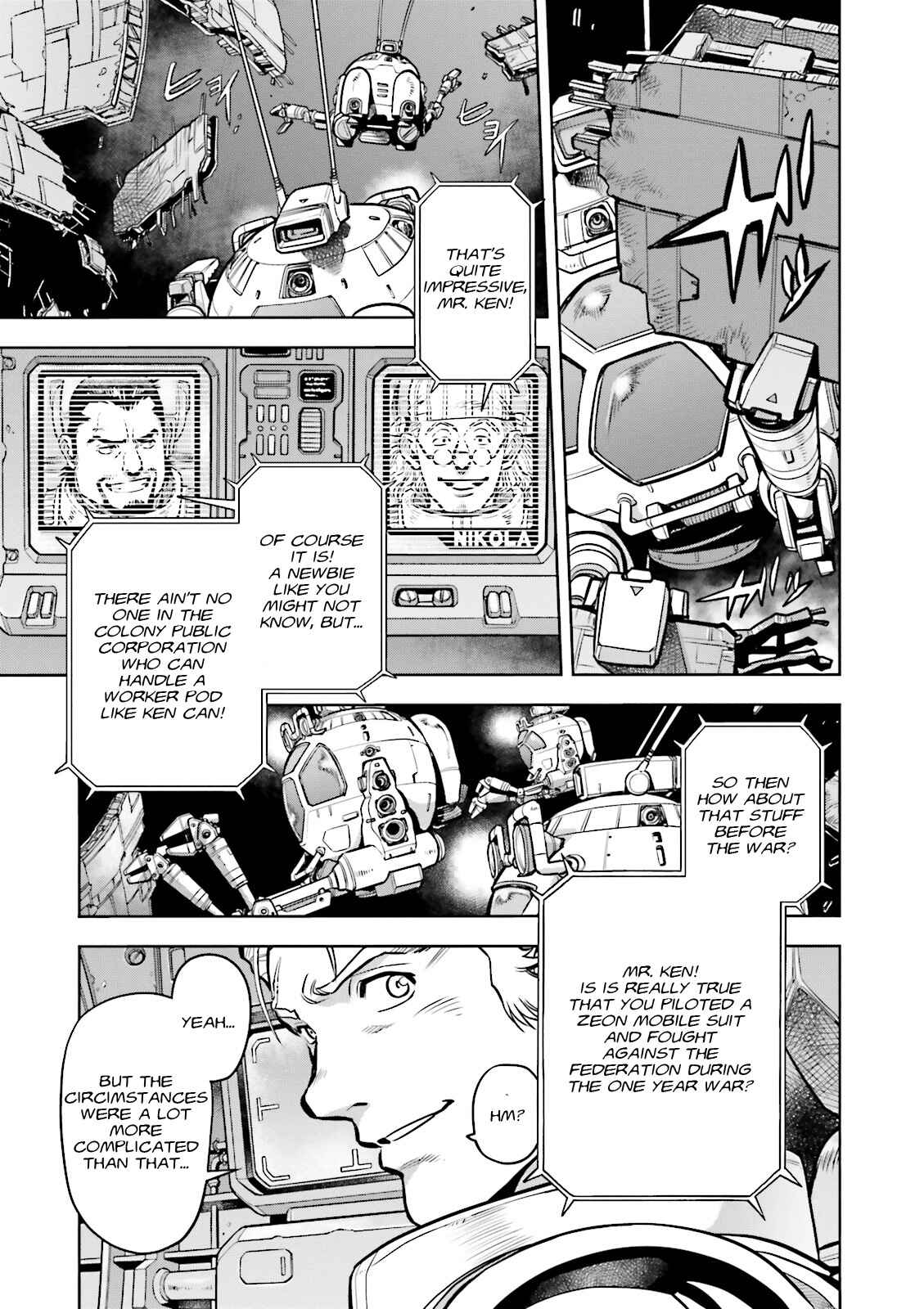 Page 4 Chapter 17.5 Mobile Suit Gundam 0083 REBELLION