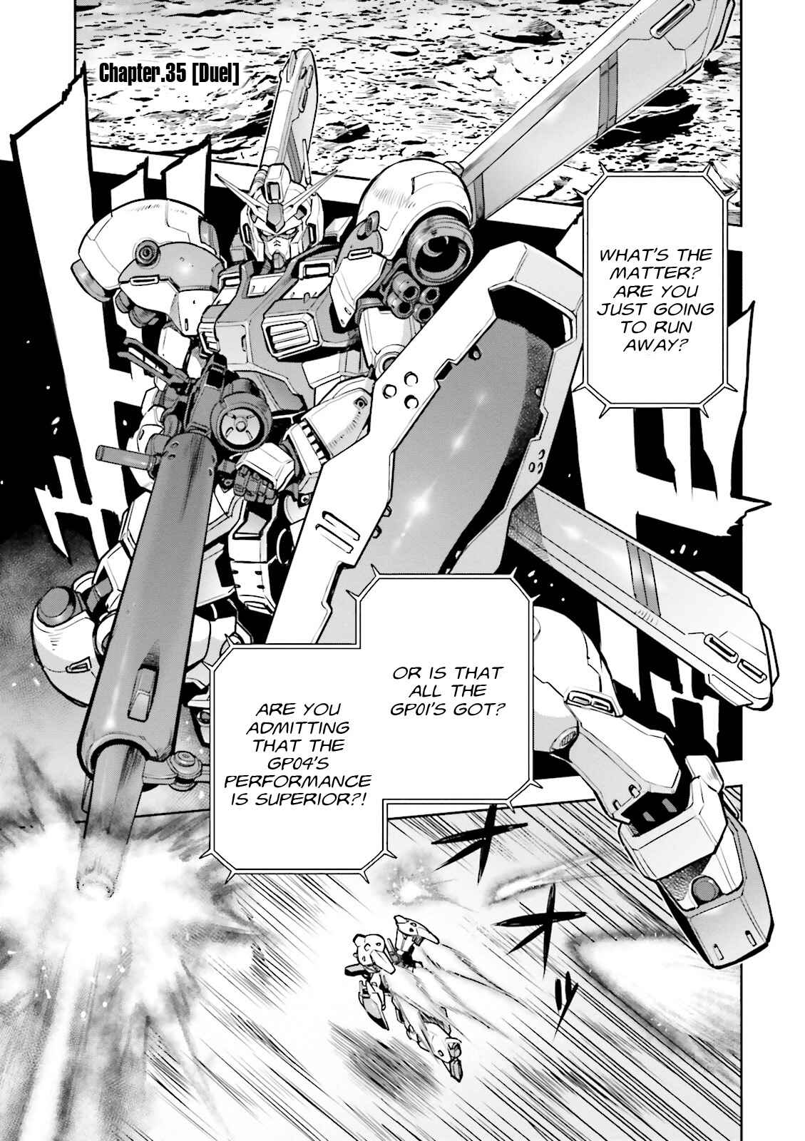 Page 1 Chapter 35 Mobile Suit Gundam 0083 REBELLION