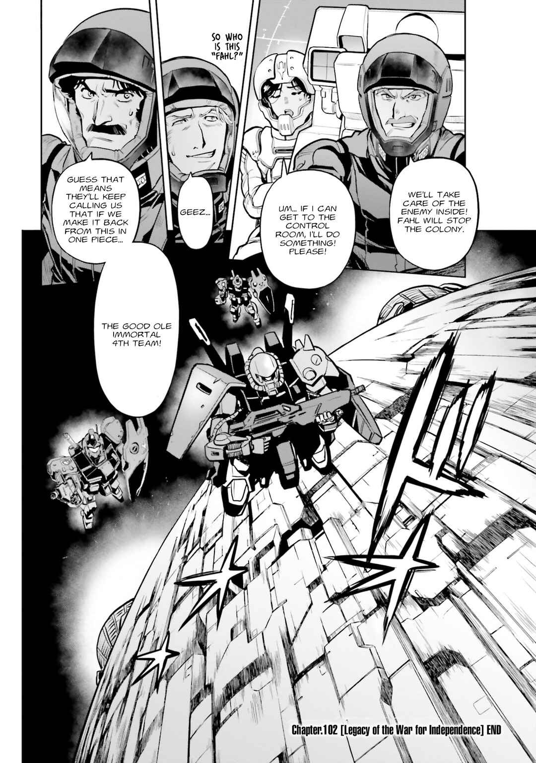 Page 24 Chapter 102 Mobile Suit Gundam 0083 REBELLION