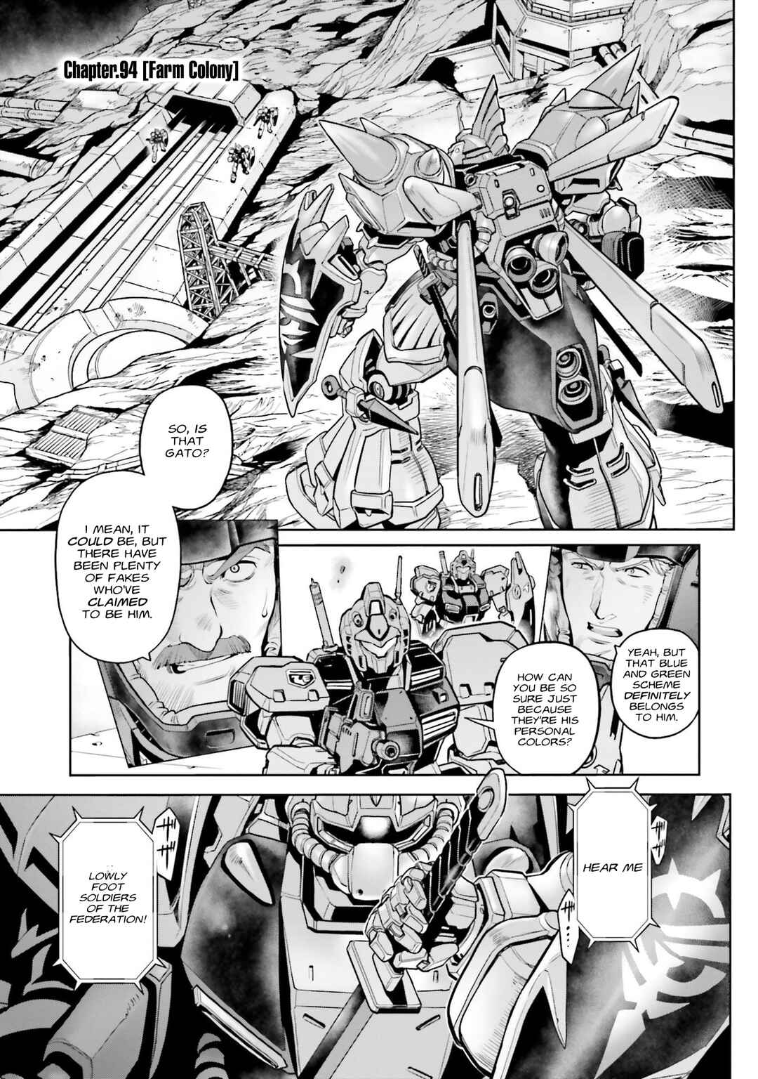 Page 2 Chapter 94 Mobile Suit Gundam 0083 REBELLION