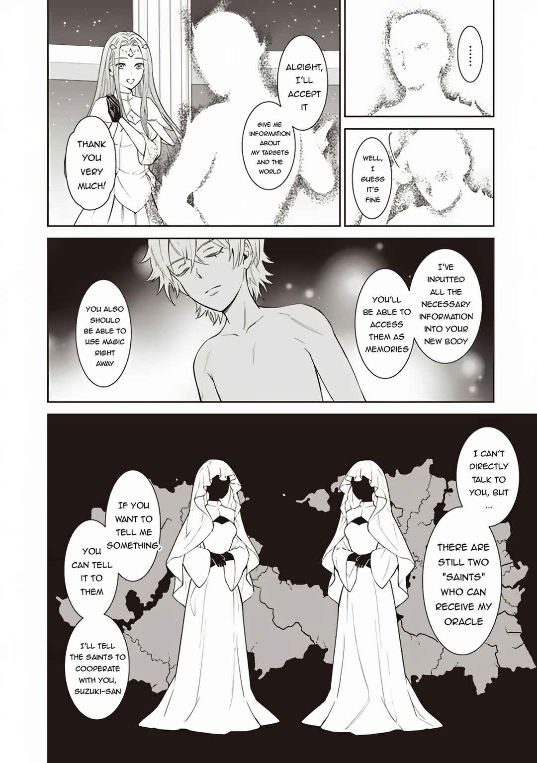 Page 13 Chapter 1 Venus Mission ~Moto Koroshiya de Youhei no Chuunen, Yuusha no Ansatsu wo Iraisare Isekai Tensei!~